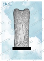 Памятник-ангел из гранита 11 (спина)