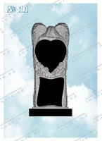 Памятник-ангел из гранита 11 (лицо)