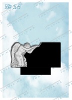 Памятник-ангел из гранита 14