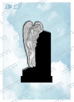 Памятник-ангел из гранита 17