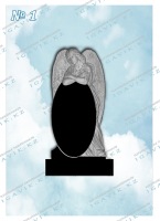 Памятник-ангел из гранита 1