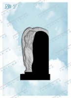 Памятник-ангел из гранита 7