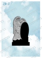 Памятник-ангел из гранита 8