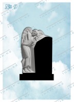 Памятник-ангел из гранита 9