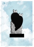 Одиночный памятник из гранита 100